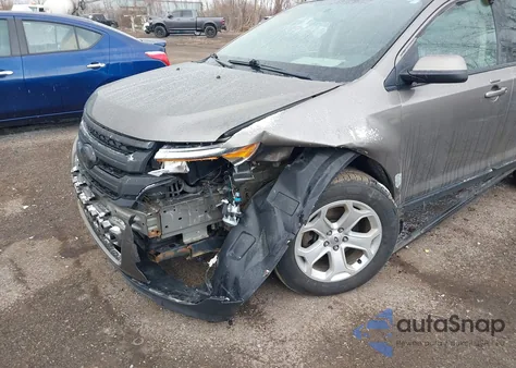 2013 Ford Edge Sel из США, поврежденный, VIN 2FMDK4JC1DBA81960